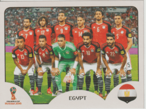 figurinha copa do mundo 2018 Egito nº75