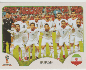 figurinha copa do mundo 2018 Iran nº176