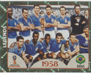 figurinha copa do mundo 2018 Legends nº674