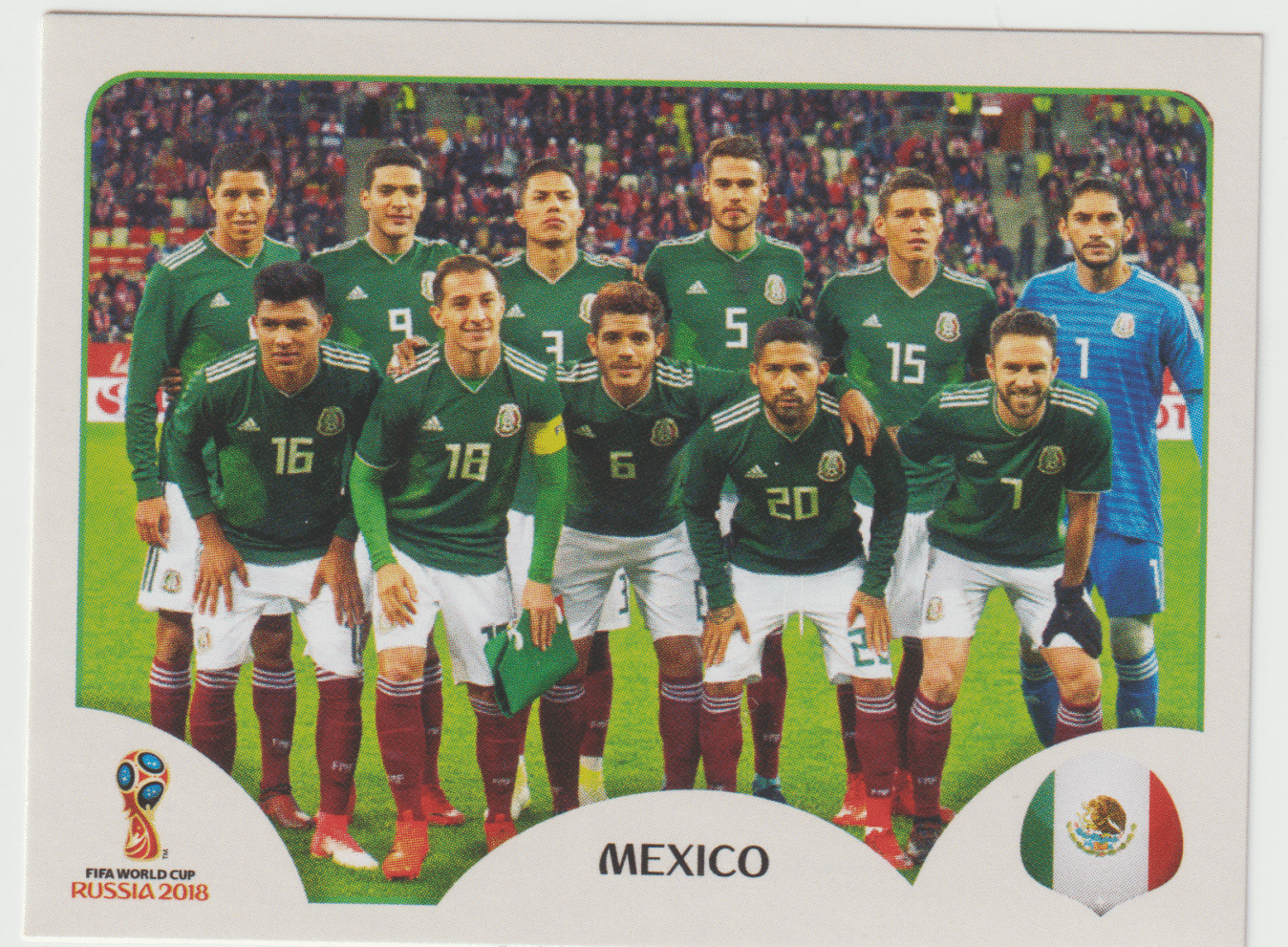 | Casa do Colecionador figurinha copa do mundo 2018 México nº455