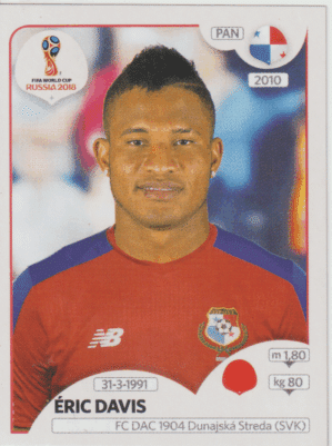 figurinha copa do mundo 2018 Panamá nº540