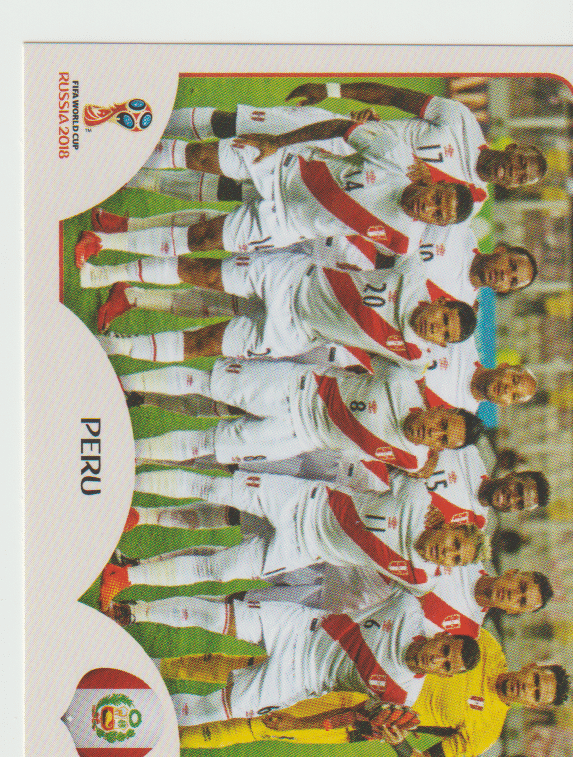 figurinha copa do mundo 2018 Peru nº234