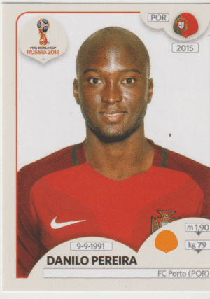 figurinha copa do mundo 2018 Portugal nº124