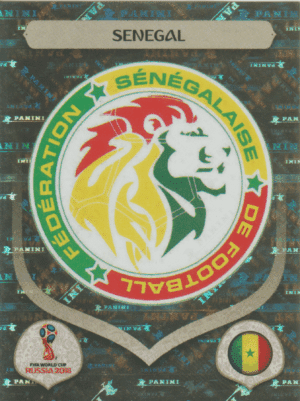 figurinha copa do mundo 2018 Senegal nº614