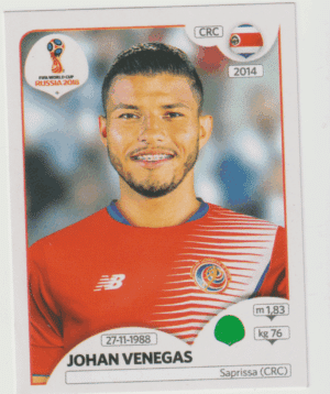 figurinha copa do mundo 2018 Sérvia nº 412