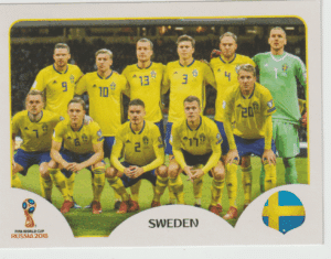 figurinha copa do mundo 2018 Suécia nº475