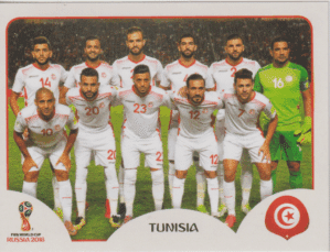figurinha copa do mundo 2018 Tunisía nº555