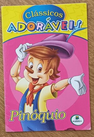 Gr20. Clássicos adoráveis Pinoquio. Brasileitura.