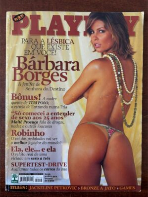 Revista Playboy N 355 - Bárbara Borges - Fevereiro 2005