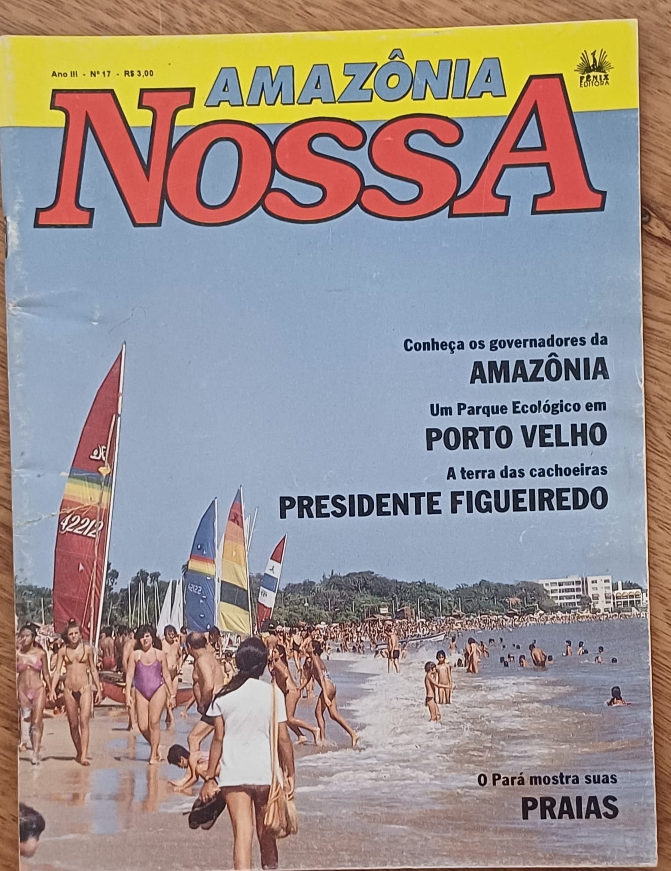 | Casa do Colecionador Rgr28. Amazônia nossa 17. Porto Velho Praias do Pará Pintura