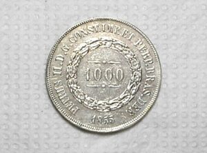 1.000 Réis – 1855 / Soberba / Prata / cod.450