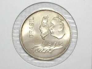 20 Cruzeiros - 1972 Sesquicentenário da Independência do Brasil / Flor de Cunho / Prata / cod.450