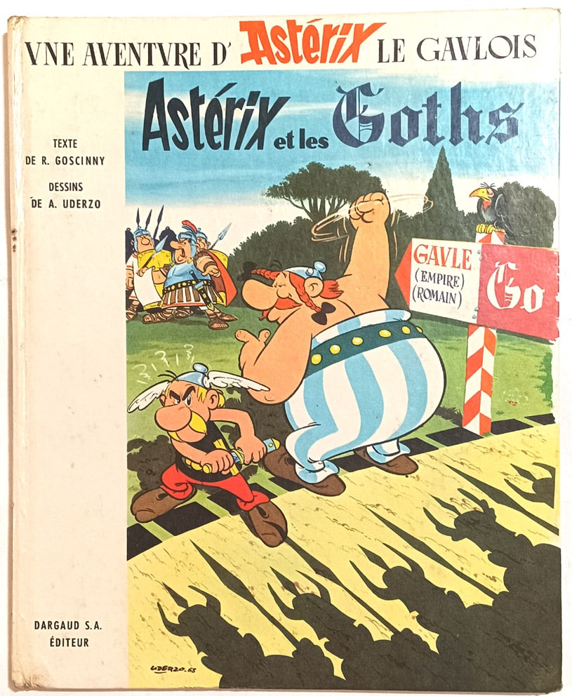 Astérix el les Goths. Dargaud – 1963.