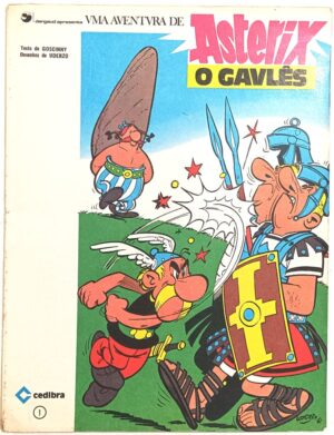 Asterix, O Gaulês n° 1. Cedibra – 1966.