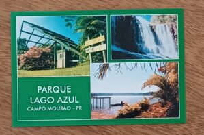 Cartão Postal Paraná. Campo Mourão parques e usina Mourão.