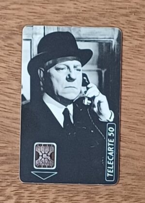 Cartão telefone França Telecom. Telephone et cinema Jean Gabin.