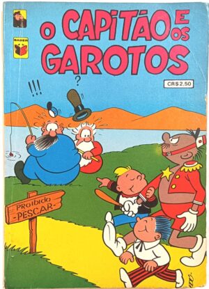 O Capitão e Os Garotos nº 7. Saber-1972.