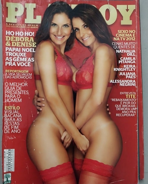 | Casa do Colecionador Revista Playboy - Debora e Denise - Dezembro 2012