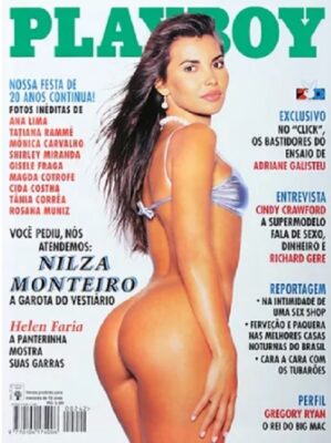 Revista Playboy - Nilza Monteiro - Setembro 1995