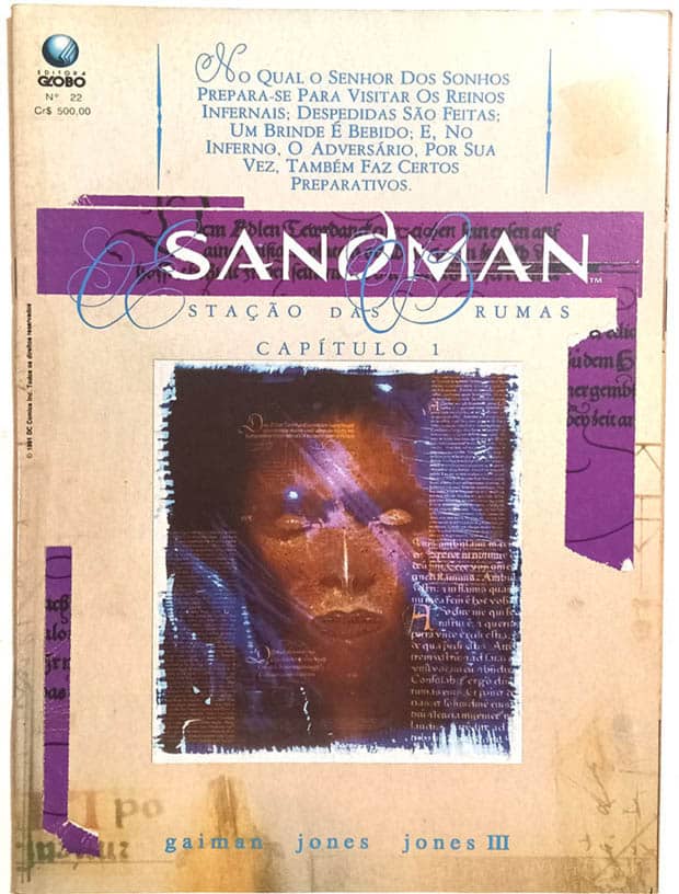 Sandman n° 22. Globo – 1991
