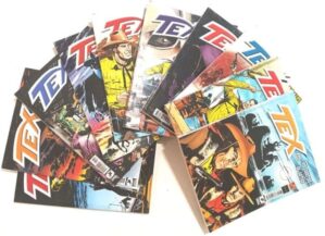 Tex , lote com 10 exemplares. Mythos – 2019/22.