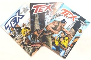 Tex n° 580, 582 e 588. Mythos – 2018.