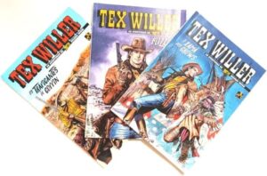 Tex Willer n° 27, 30 e 31. Mythos – 2021.