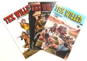 Tex Willer n° 33, 35 e 36. Mythos – 2021/22.