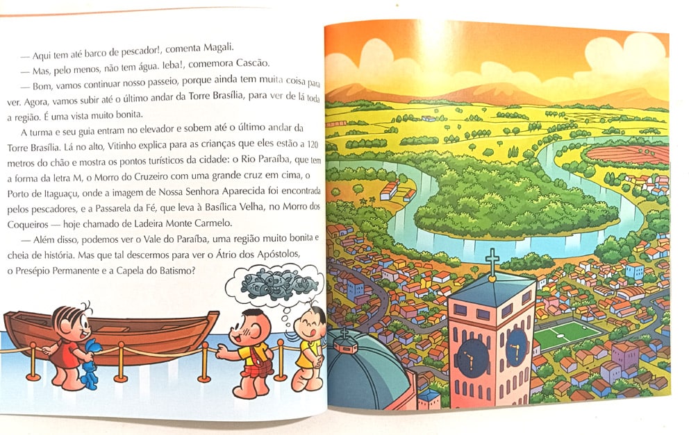 Turma da Mônica - Visita Aparecida. Santuário – 2012