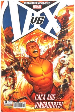 Vingadores Vs. X-Men n° 4. Panini – 2013.