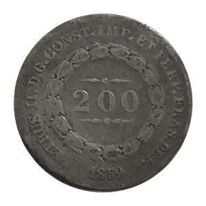 200 Réis 1859 Sku 2347