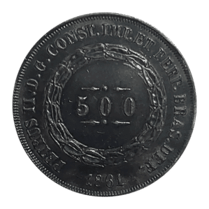 500 Réis 1861 Sku 2335