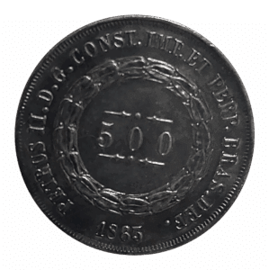 500 Réis 1863 Sku 2337