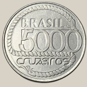 5000 mil cruzeiros 1992