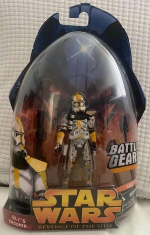 Clone Commander 327th ROTS 2005 Hasbro Battle Gear - Bly’s Trooper Star Wars Revenge of the Sith 2005