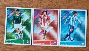 Figurinhas Panini Copa América 2011 Argentina. Atleta em ação.