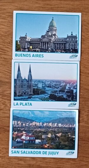 Figurinhas Panini Copa América 2011 Argentina. Cidades sede.