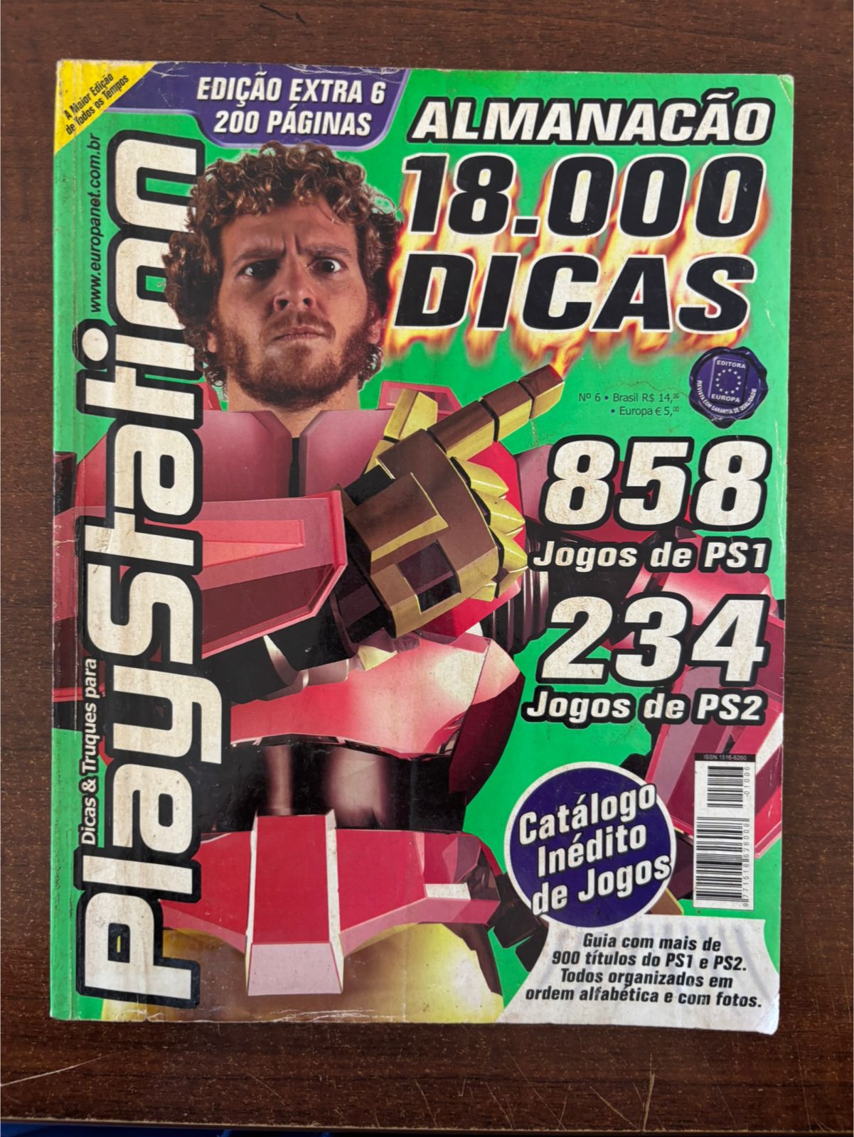 | Casa do Colecionador Revista PlayStation Edição Extra 6 - Almanacão