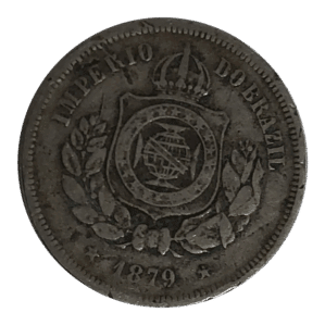 100 Réis 1879 *escassa* Sku 2432