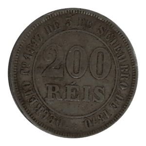 200 Réis 1882 Sku 2433