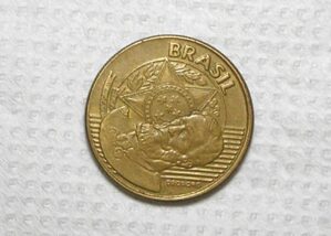 25 Centavos - 2003 / Reverso Inclindo / Flor de Cunho / Alb.Rev.