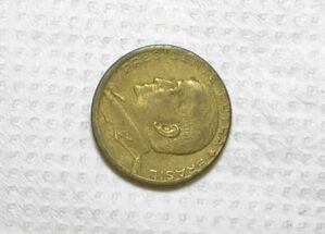 50 Centavos - 1956 / Reverso Horizontal / Módulo Maior - Dutra / Escassa / Sob / Alb.Rev.