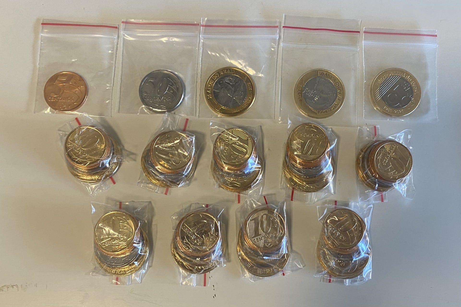 9 Sets Completo de 2016 a 2024 — FLOR DE CUNHO (50pças)