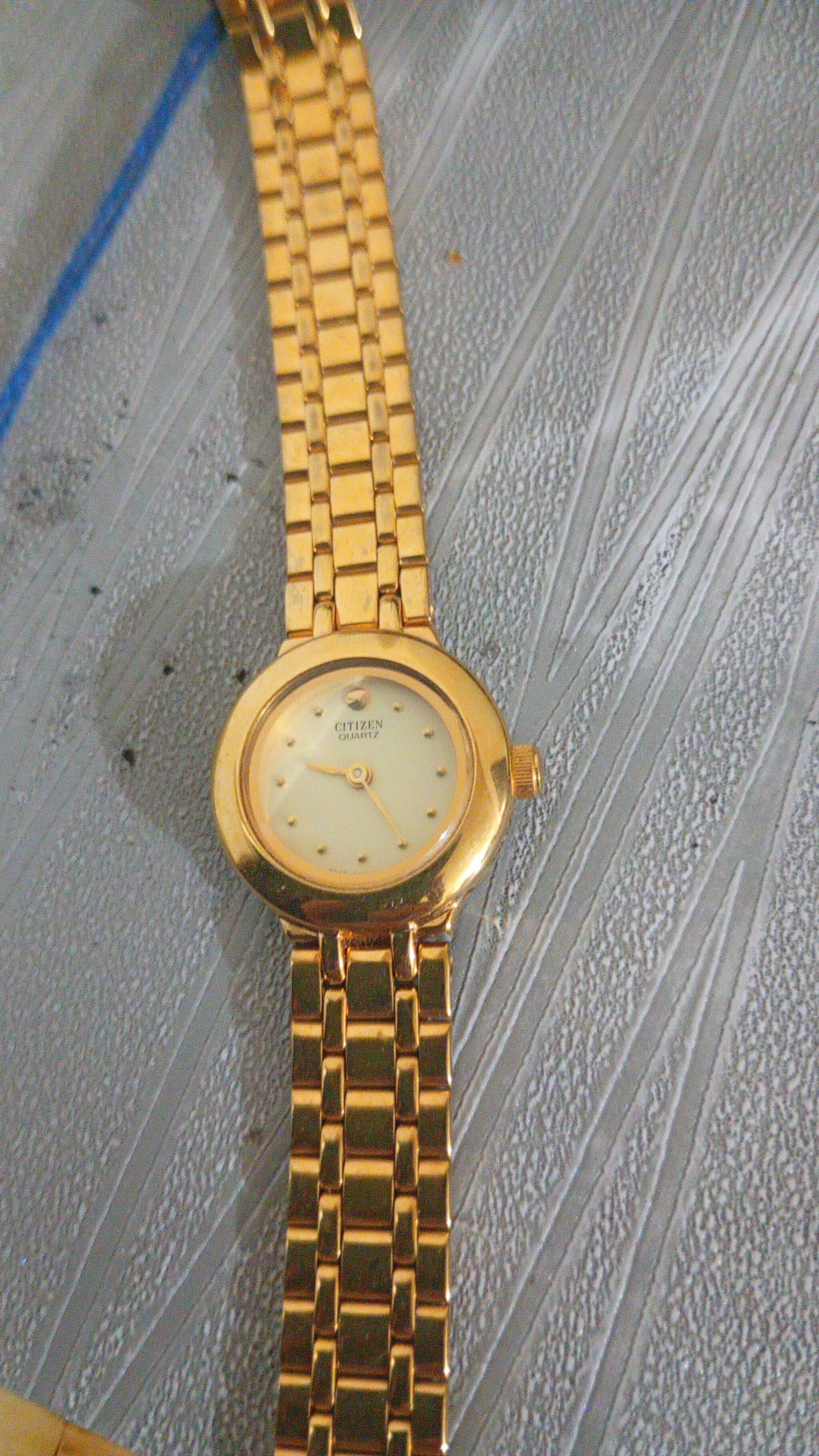 Citizen micro relógio eletizado 1978 bracelete