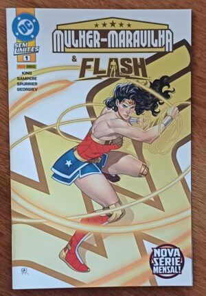 G26g. Gibi Mulher Maravilha e Flash # 1 2025.