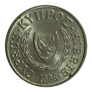 Moedas do mundo Chipre Sku 2425