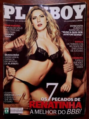 Playboy Nº 444 | Renatinha do BBB | Exemplar de Assinante com Pôster e Brinde Budweiser | Maio 2012
