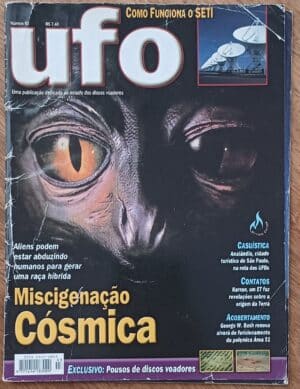 R28g. Revista Ufo Mythos # 93 2003. Miscigenação cósmica Karran Bush.