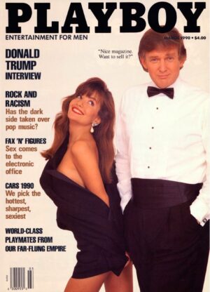 Revista Playboy americana em PDF, 12 edições 1990 (Trump na capa de março)