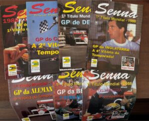 Revista Senna - 1º Título Mundial 1988 - ( edição de 1 ao 7 )